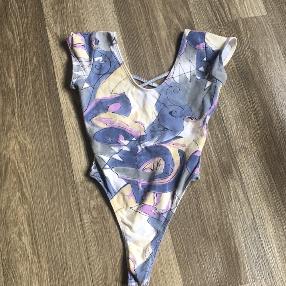 Vintage 1980’s ‘Flashdance’ style Leotard